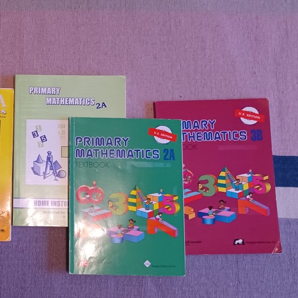 Bundle of Singapore Math Home instruction and Textbooks grades 1-3 - Picture 3 of 8
